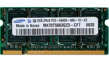Ram Laptop 2GB DDR2 Bus 667/800 Samsung