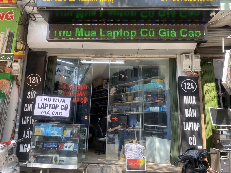 thu mua laptop cũ giá cao