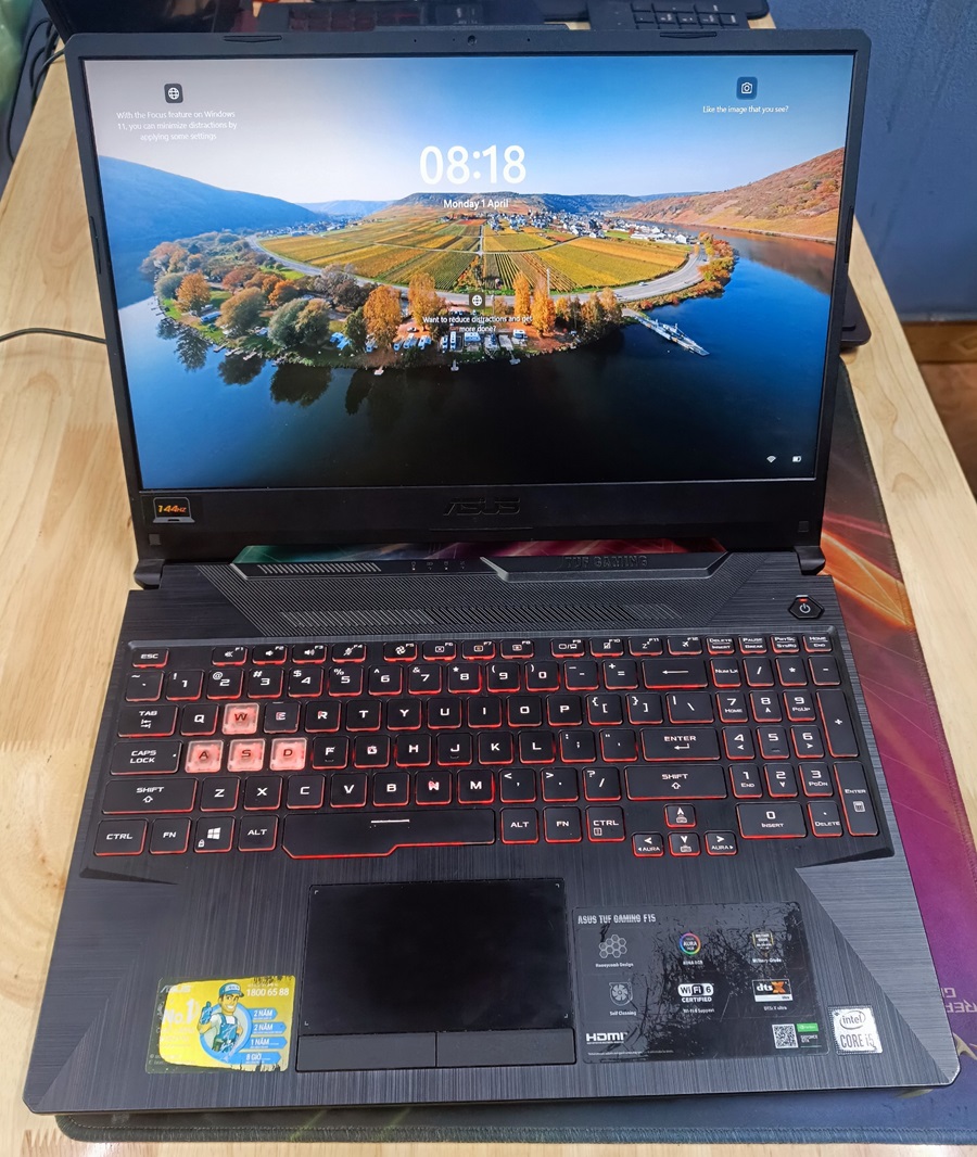 Asus F15FX506LI Core i5 - 10300H